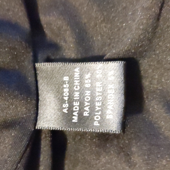 Aryn K color block bodycon skirt size L - Picture 10 of 14